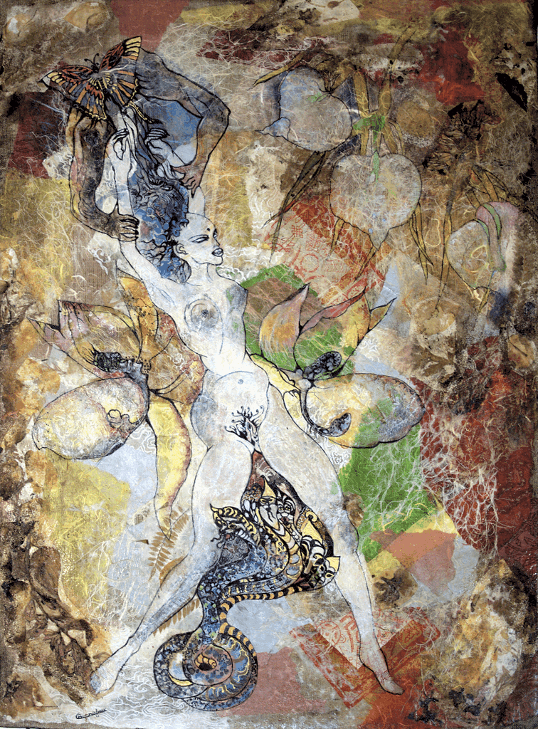 Claire Bonnafoux - Peinture 'Le viol'