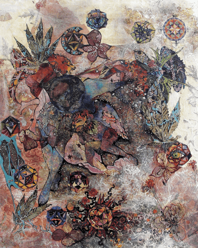 Claire Bonnafoux - Peinture 'Cybelle'