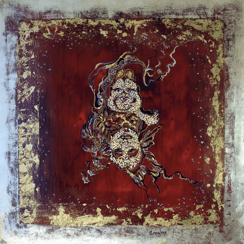 Claire Bonnafoux - Laque sur bois